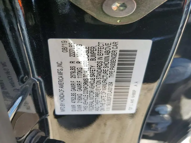 2020 ACURA TLX   