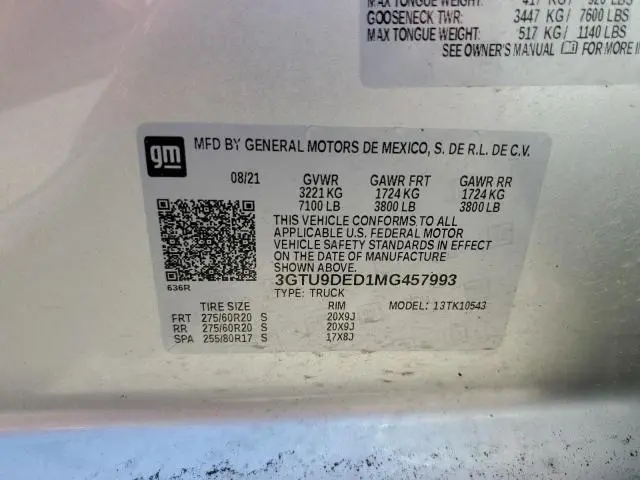2021 GMC SIERRA K1500 SLT  