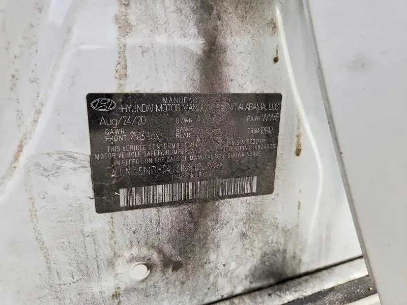 2021 HYUNDAI SONATA SEL PLUS  