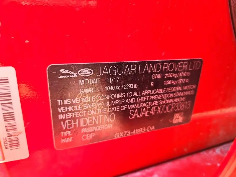 2018 JAGUAR XE PRESTIGE  