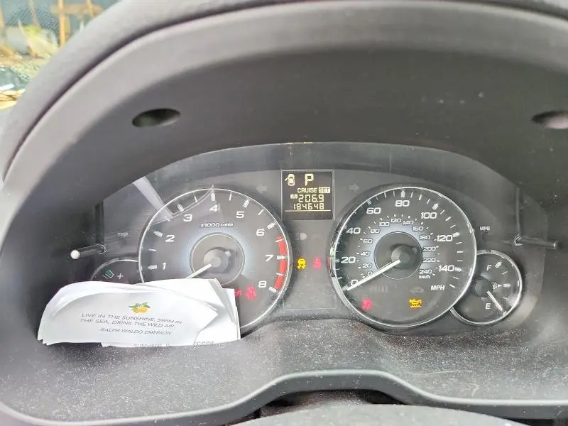 2010 SUBARU OUTBACK 2.5I LIMITED  