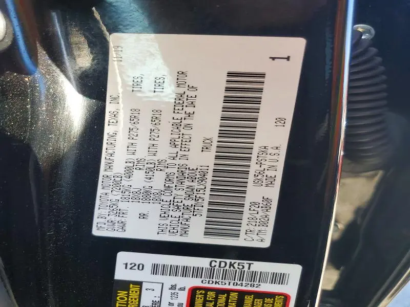 2020 TOYOTA TUNDRA TRD PRO  