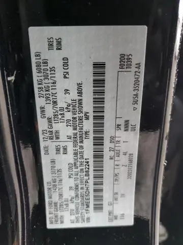 2023 FORD BRONCO BASE  