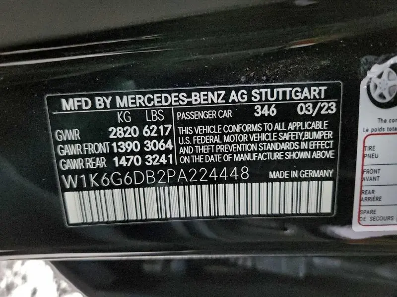 2023 MERCEDES-BENZ S 500 4MATIC  