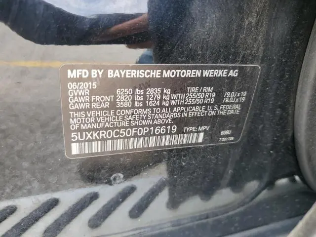 2015 BMW X5 XDRIVE35I  