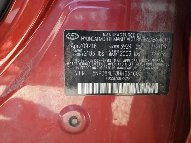 2017 HYUNDAI ELANTRA SE  