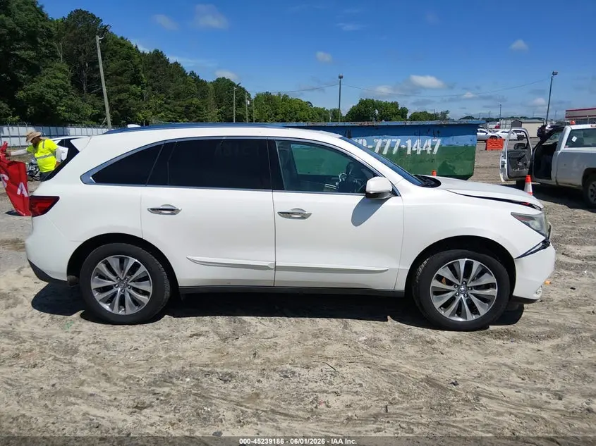2015 ACURA MDX TECHNOLOGY PACKAGE
