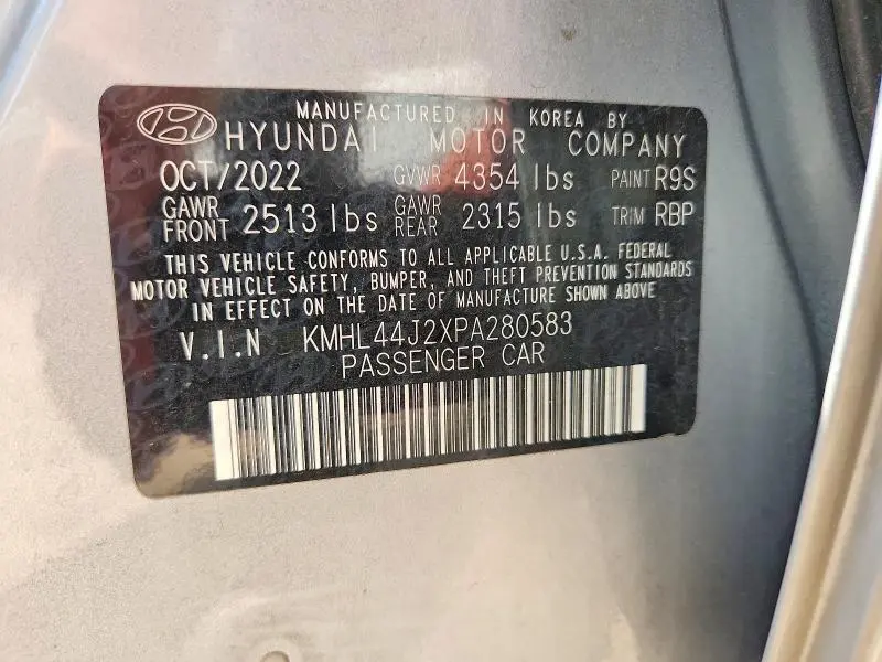 2023 HYUNDAI SONATA SEL PLUS  
