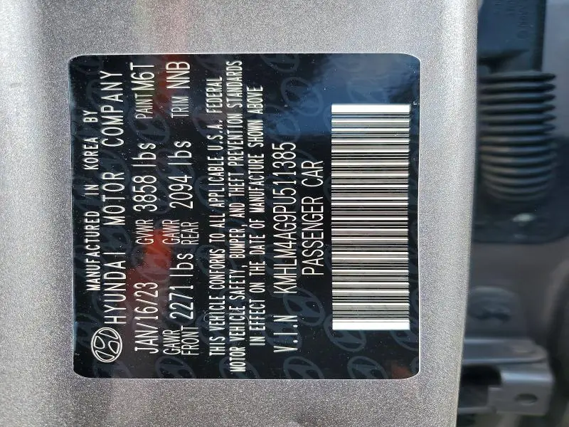 2023 HYUNDAI ELANTRA SEL  