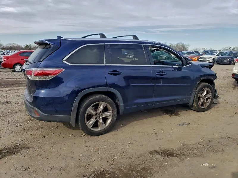 2016 TOYOTA HIGHLANDER LIMITED PLATINUM  