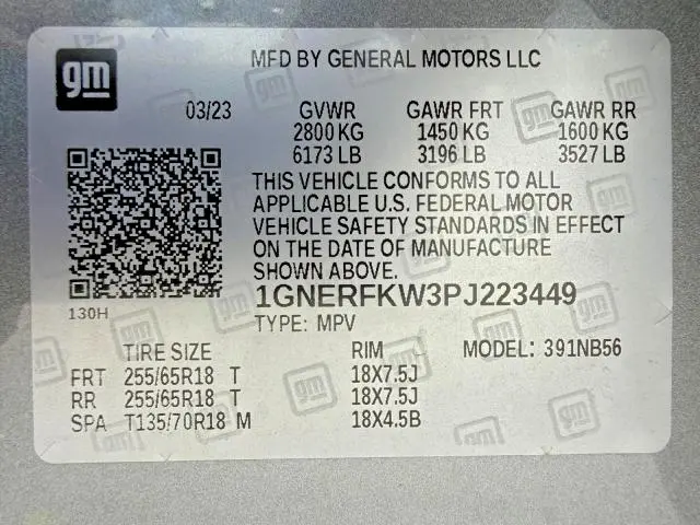 2023 CHEVROLET TRAVERSE LS  