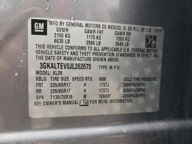 2018 GMC TERRAIN SLE  