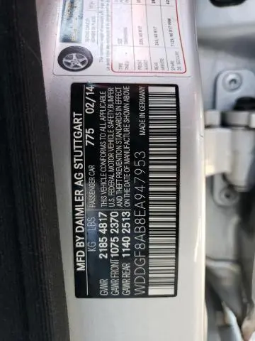 2014 MERCEDES-BENZ C 300 4MATIC  
