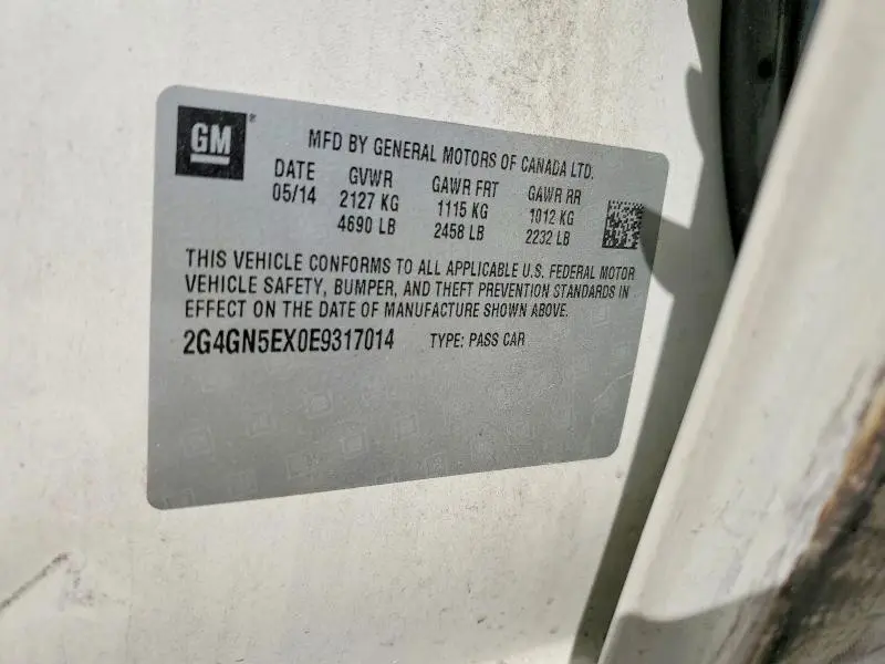 2014 BUICK REGAL PREMIUM  