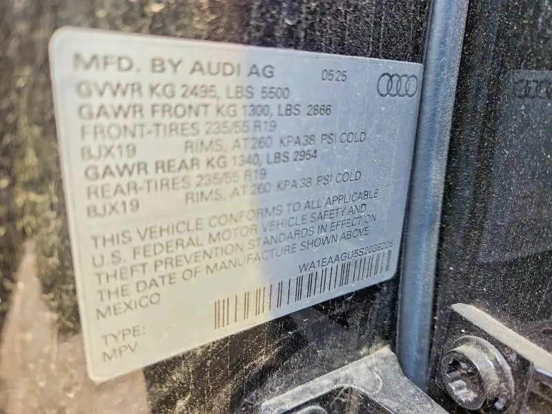 2025 AUDI Q5 SPORTBACK PREMIUM PLUS  