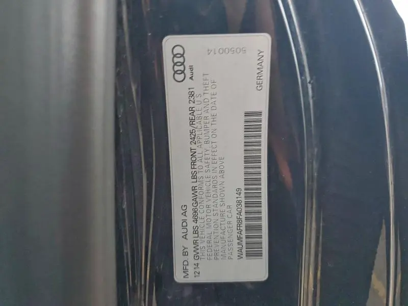 2015 AUDI A5 PREMIUM PLUS  