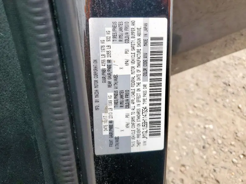 2017 MAZDA 6 SPORT  