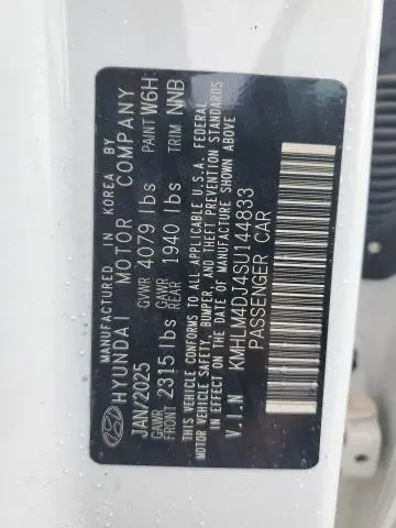 2025 HYUNDAI ELANTRA BLUE  