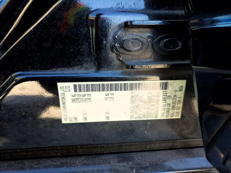 2012 NISSAN ALTIMA BASE  