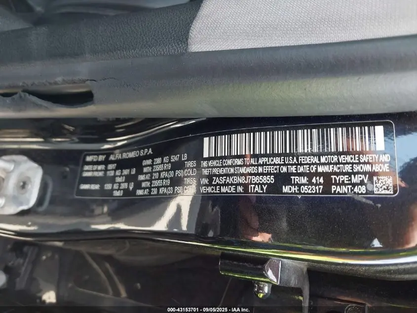 2018 ALFA ROMEO STELVIO TI AWD