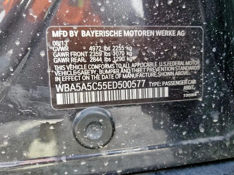 2014 BMW 528 I  