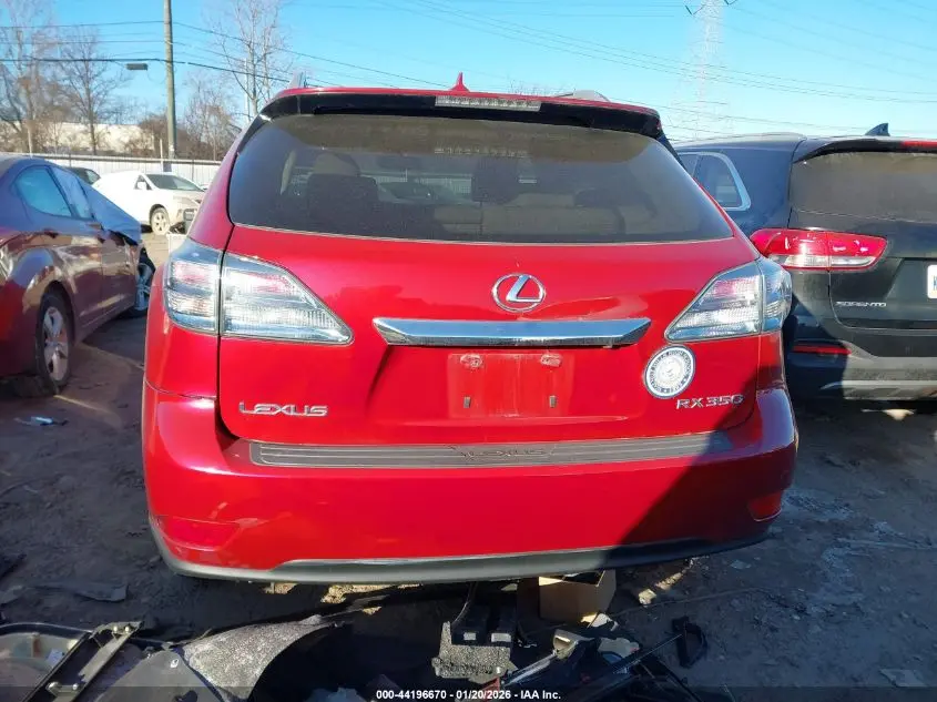 2010 LEXUS RX 350  