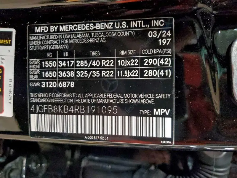 2024 MERCEDES-BENZ GLE 63 S 4MATIC AMG  