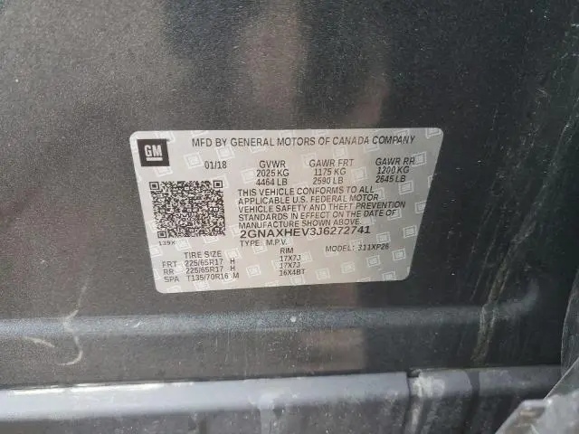 2018 CHEVROLET EQUINOX LS  