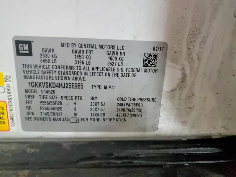 2017 GMC ACADIA LIMITED SLT-2  