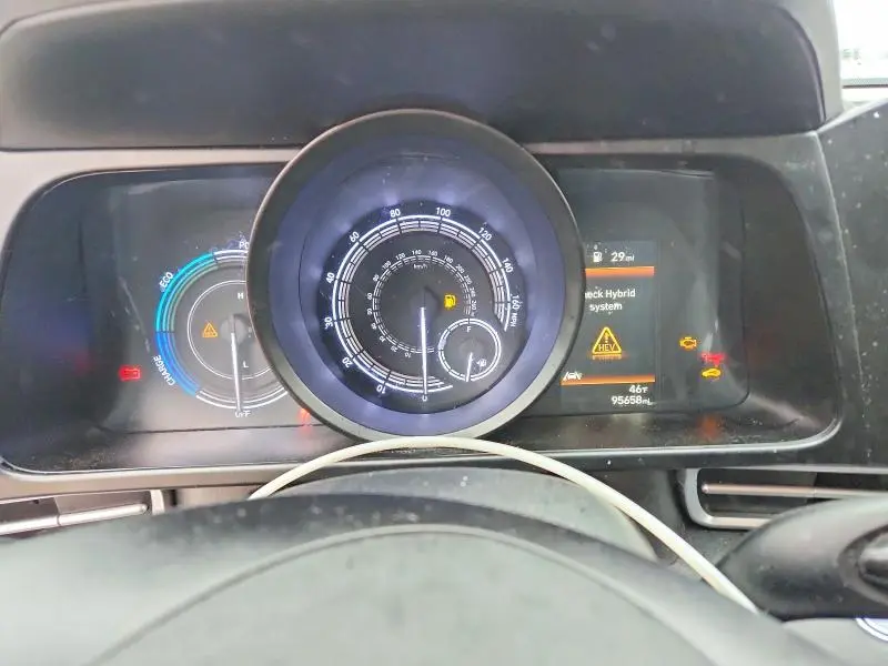 2023 HYUNDAI ELANTRA HYBRID 4D SEDAN BLUE