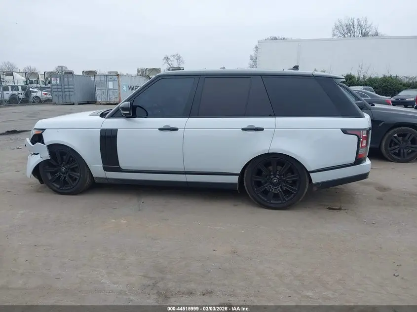 2016 LAND ROVER RANGE ROVER 3.0L V6 TURBOCHARGED DIESEL HSE TD6