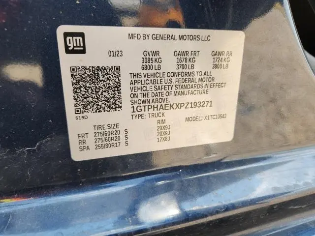 2023 GMC SIERRA C1500  