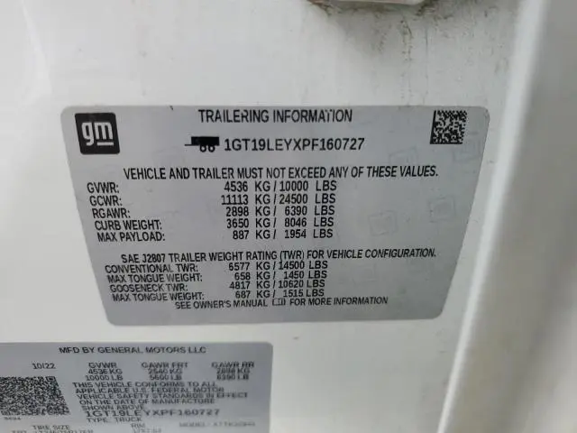 2023 GMC SIERRA K2500 HEAVY DUTY  