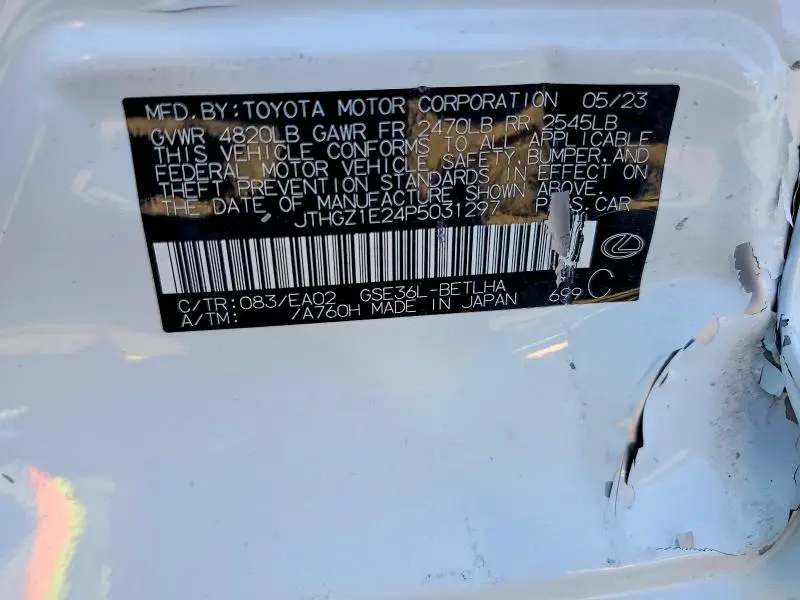 2023 LEXUS IS 350 F SPORT  