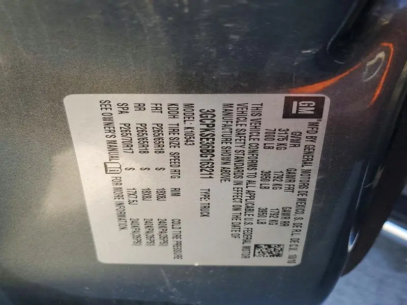 2011 CHEVROLET SILVERADO K1500 LT  