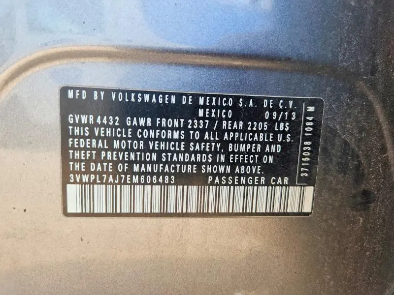 2014 VOLKSWAGEN JETTA TDI  