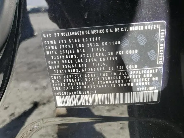 2024 VOLKSWAGEN TIGUAN SE  