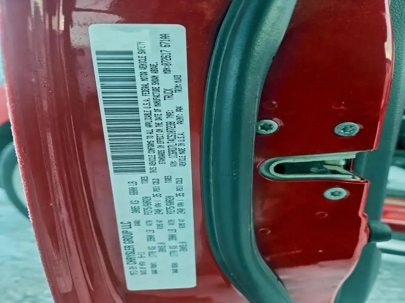 2012 DODGE RAM 1500 SLT  