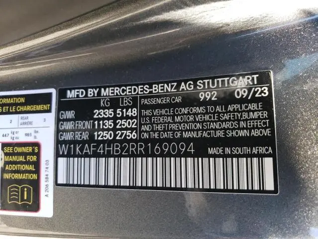 2024 MERCEDES-BENZ C 300 4MATIC  