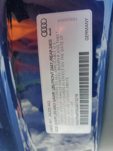 2020 AUDI A5 PREMIUM PLUS  
