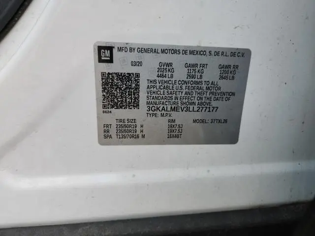 2020 GMC TERRAIN SLE  