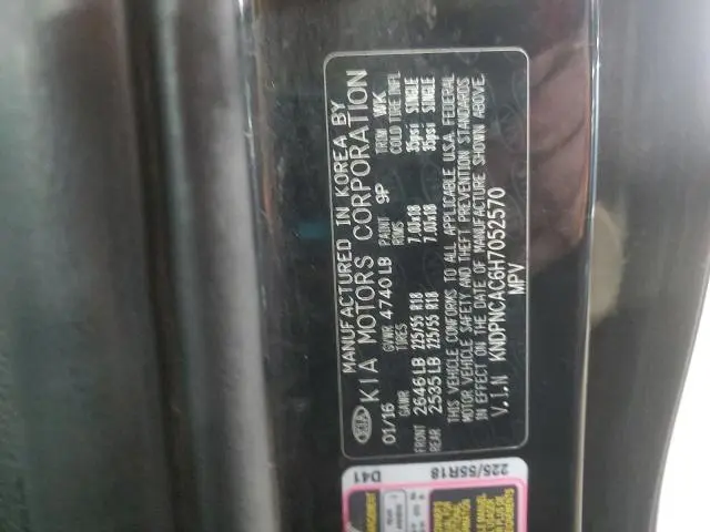 2017 KIA SPORTAGE EX  