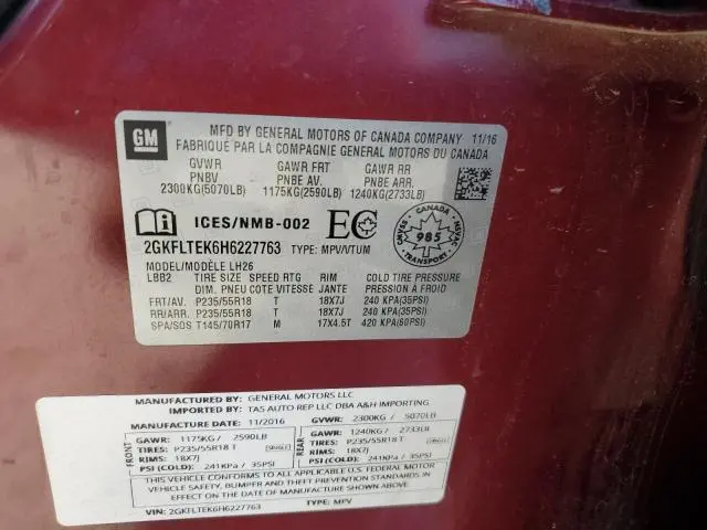 2017 GMC TERRAIN SLE  