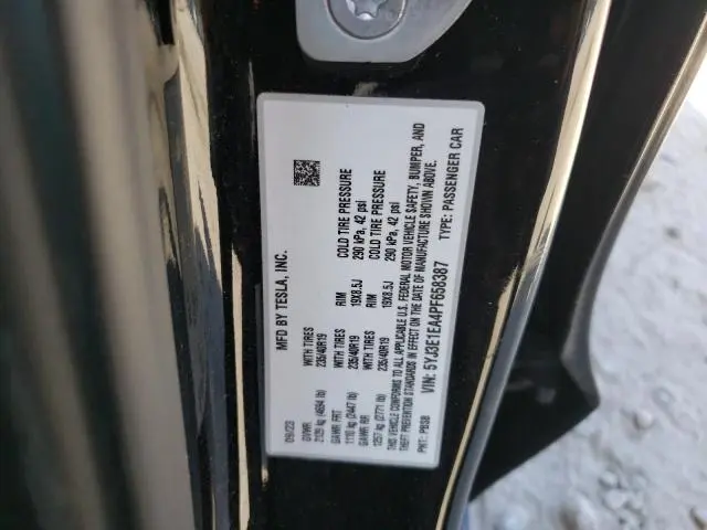 2023 TESLA MODEL 3 