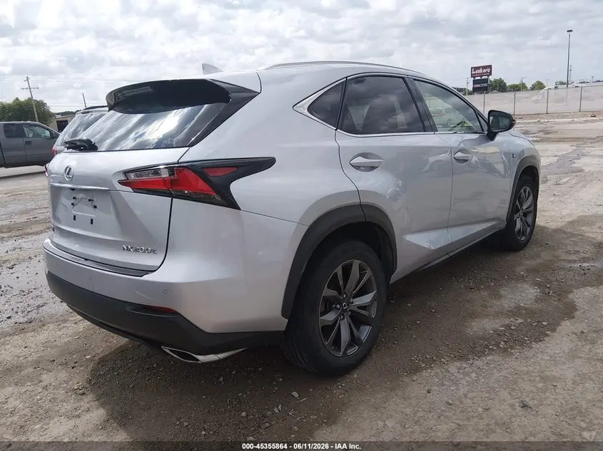 2017 LEXUS NX 200T F SPORT