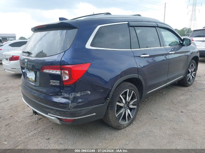 2022 HONDA PILOT AWD TOURING 8 PASSENGER