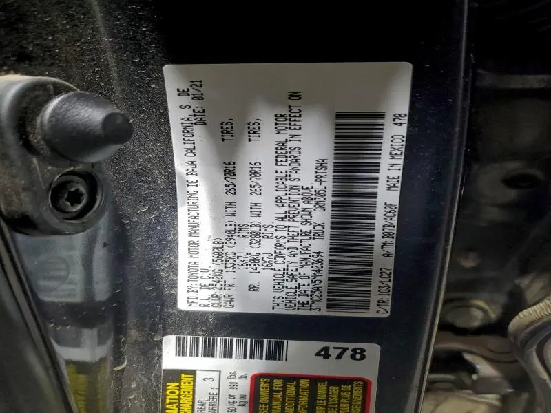 2021 TOYOTA TACOMA DOUBLE CAB  