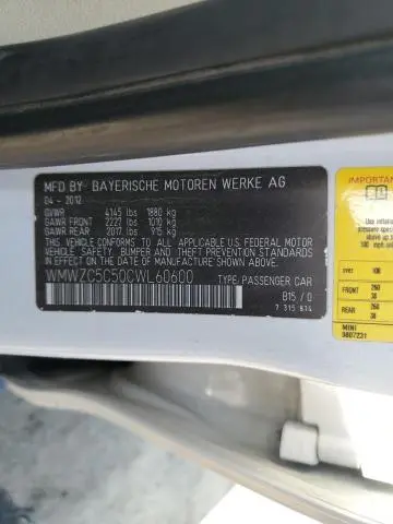 2012 MINI COOPER S COUNTRYMAN  