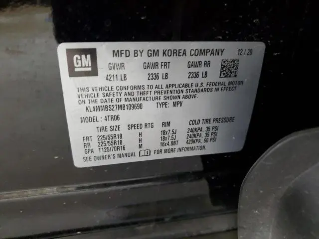2021 BUICK ENCORE GX PREFERRED  