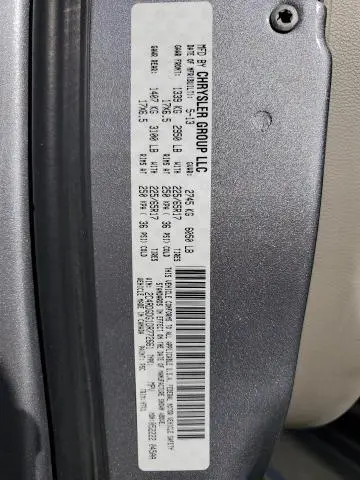 2013 DODGE GRAND CARAVAN CREW  